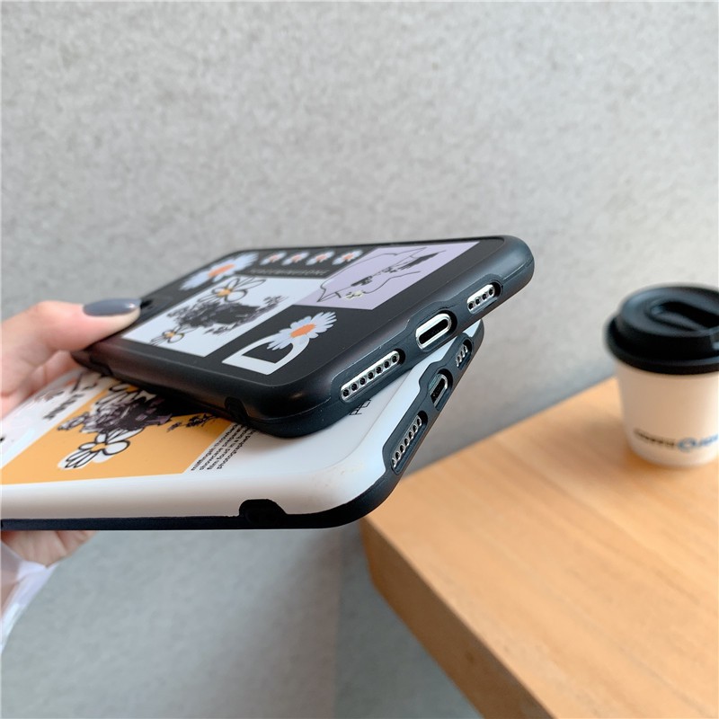 Ốp iPhone họa tiết Hoa G-Dragon dành cho iPhone 7 Plus/8 Plus/X/Xs Max/11/11 Pro Max - Mèo Ú Case