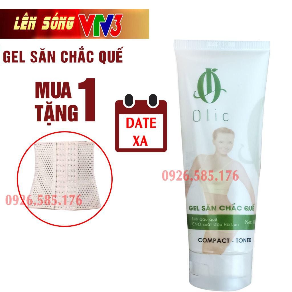 [XẢ KHO] Kem tan mỡ quế olic, Gel săn chắc giảm eo cấp tốc quế gừng olic