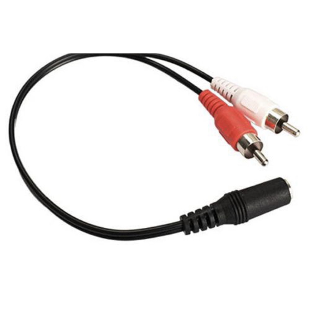 [Mã ELHACE giảm 4% đơn 300K] [Mã ELFLASH3 hoàn 10K xu đơn 20K] Cáp chuyển đổi Audio 3.5mm âm ra 2 đầu RCA hoa sen