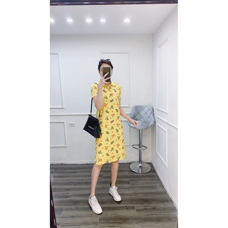 HÀNG AUTH, ĐẦM POLO ZARA, Cotton 100%, Chất Đẹp Với Bảng Hoạ Tiết Xinh,