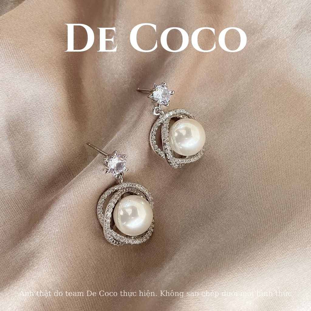 Khuyên tai vintage White Princess decoco.accessories