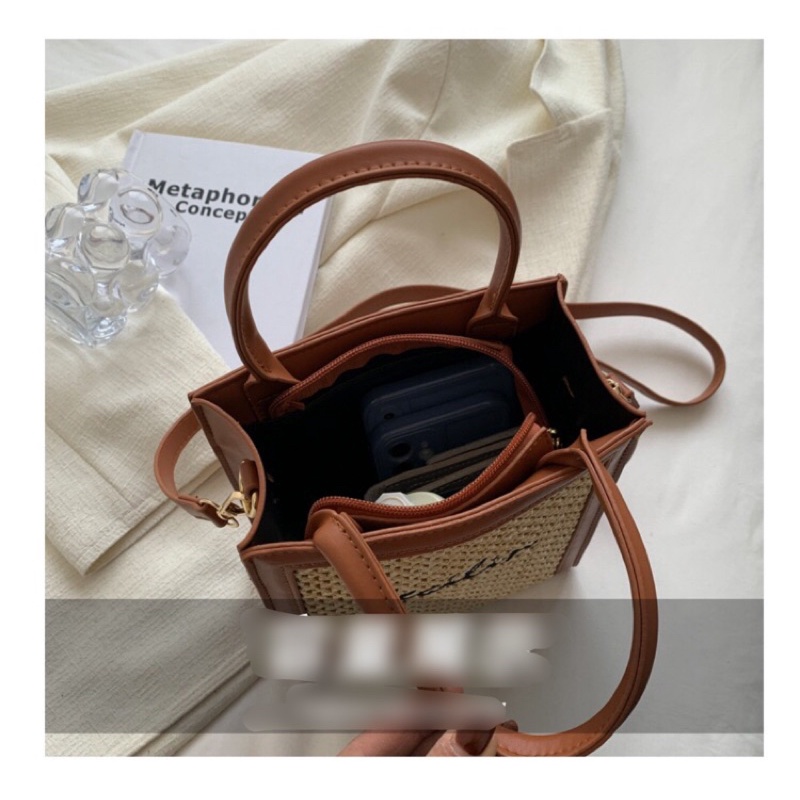 Túi Cói Celin Bucket Sang chảnh