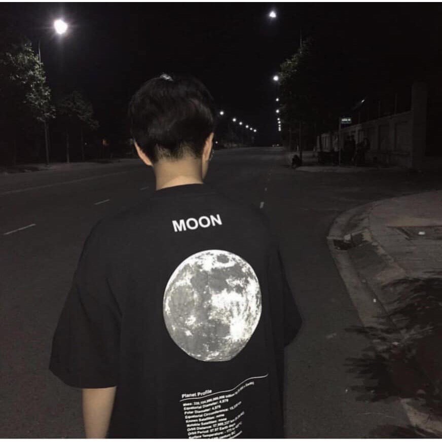 Áo thun Nam Nữ in tay lỡ form rộng  Unisex - Ulzzang mặc cặp