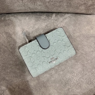 VÍ COACH GÀI MEDIUM CORNER ZIP❗️MẪU MỚI DÀNH CHO NỮ