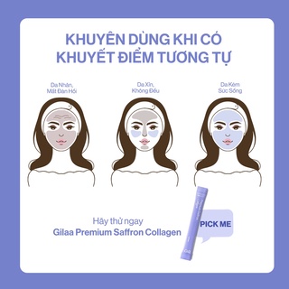 Bột uống collagen cao cấp kết hợp nhụy hoa nghệ tây gilaa premium saffron - ảnh sản phẩm 2