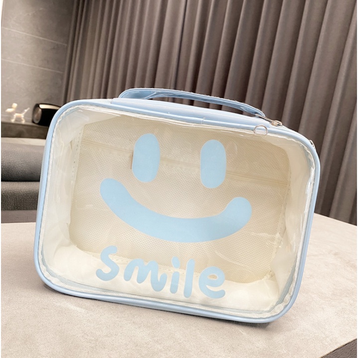 [Giá Siêu Rẻ] Túi Đựng Mỹ Phẩm Du Lịch Smile Cao Cấp Chống Nước