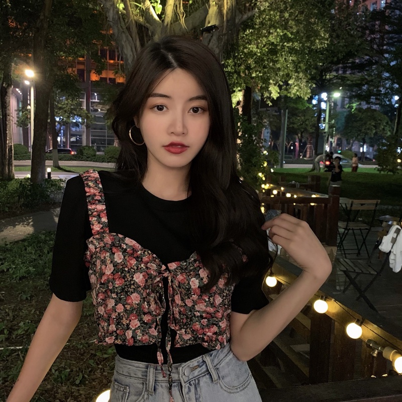 ÁO YẾM HOA NHÍ XINH XẮN