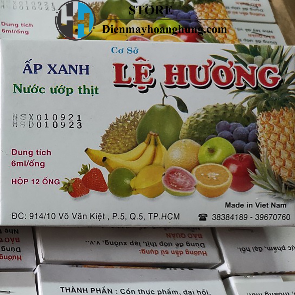 Áp Xanh Hộp 12 ống - Làm lạp xưởng, bánh Trung Thu