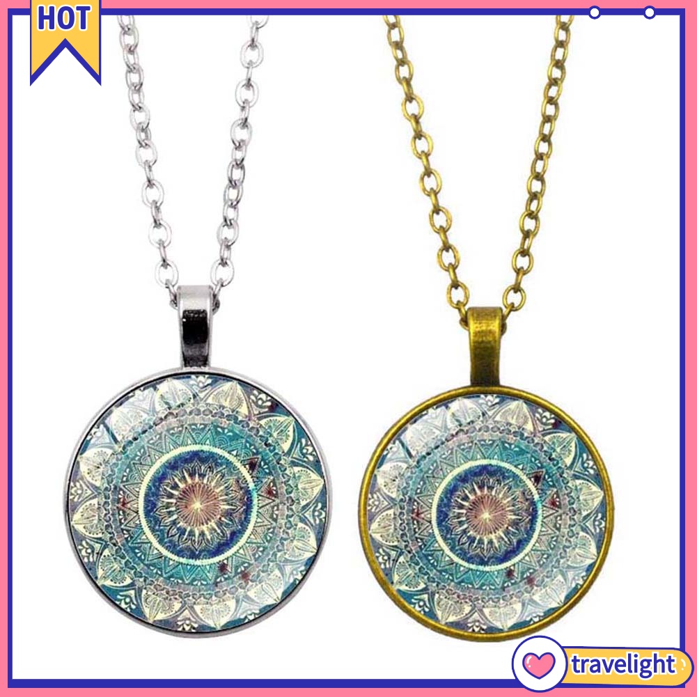 Vòng cổ mặt kính Cabochon phong cách cổ điển cho nữ