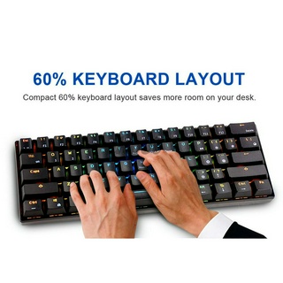 Bàn Phím Cơ Gaming Ek Kludge Rk61 Bluetooth 60%