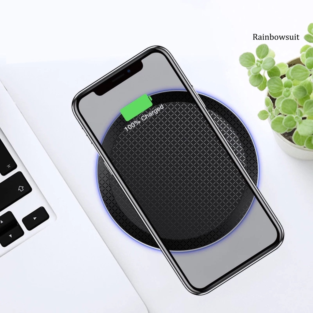Đế Sạc Nhanh Không Dây Qi 5w 10w 15w 30w Cho Điện Thoại Thông Minh