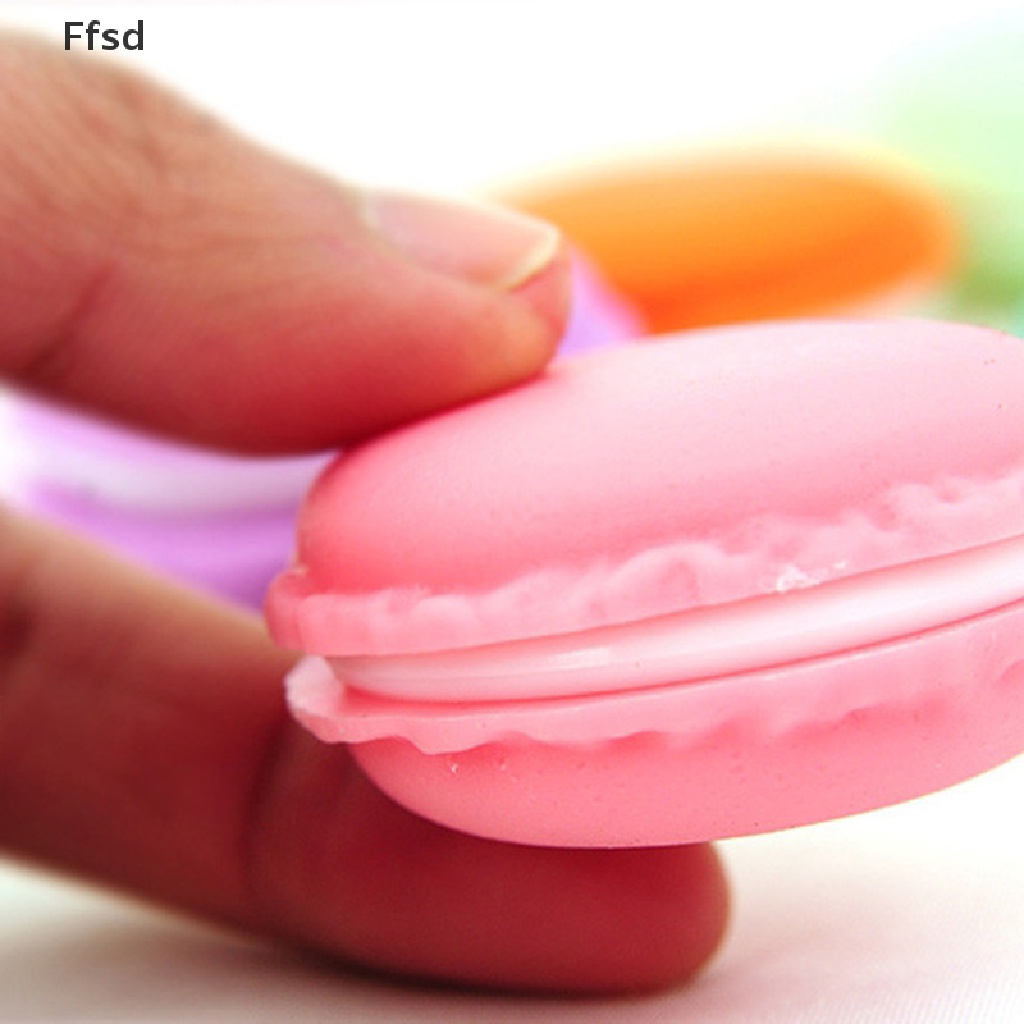 Hộp đựng thuốc/ trang sức mini kiểu bánh macaron màu kẹo dễ thương làm quà tặng sinh nhật