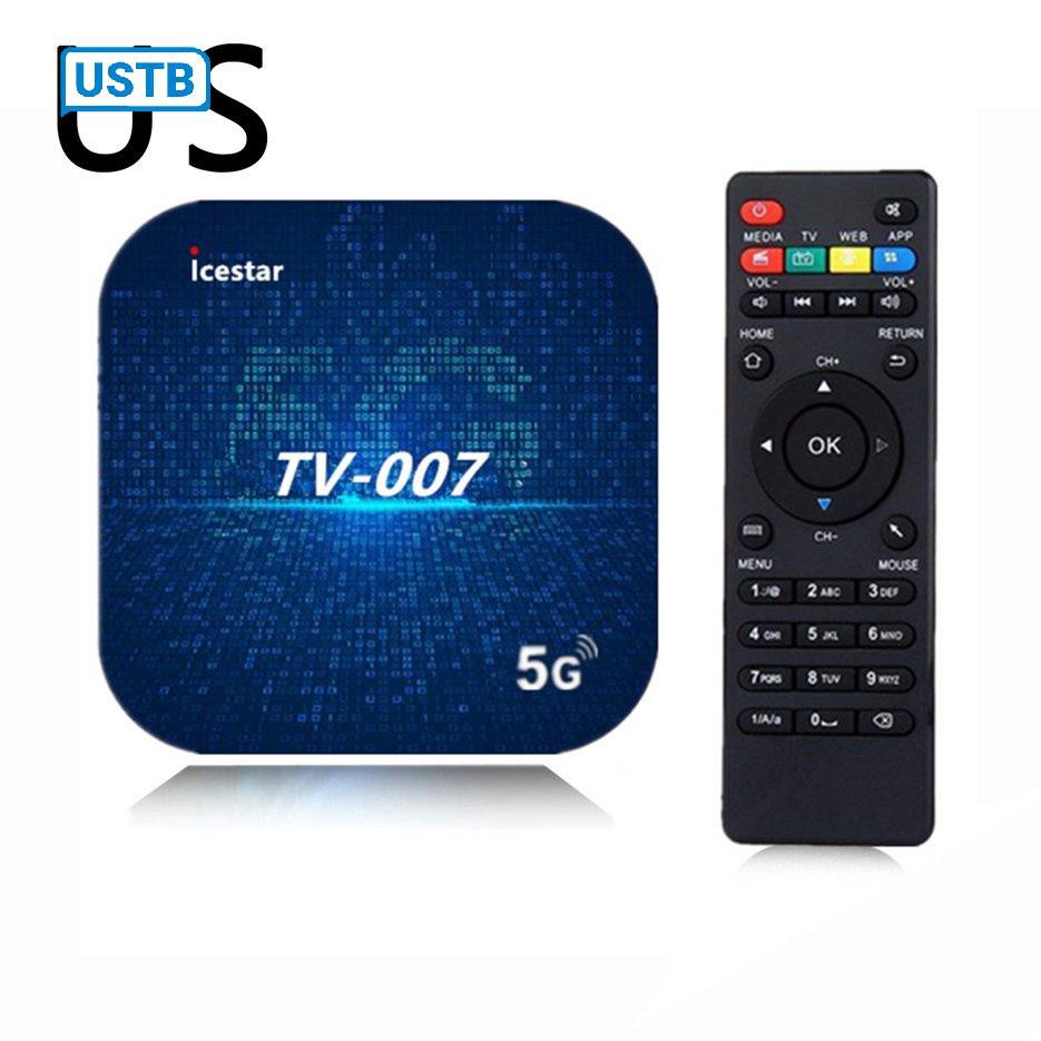 (Bộ nhớ thực) TV007 Tv Box / TV007 Smart TV Box / 4k 5G Wifi / Bộ giải mã mạng không dây lõi tứ