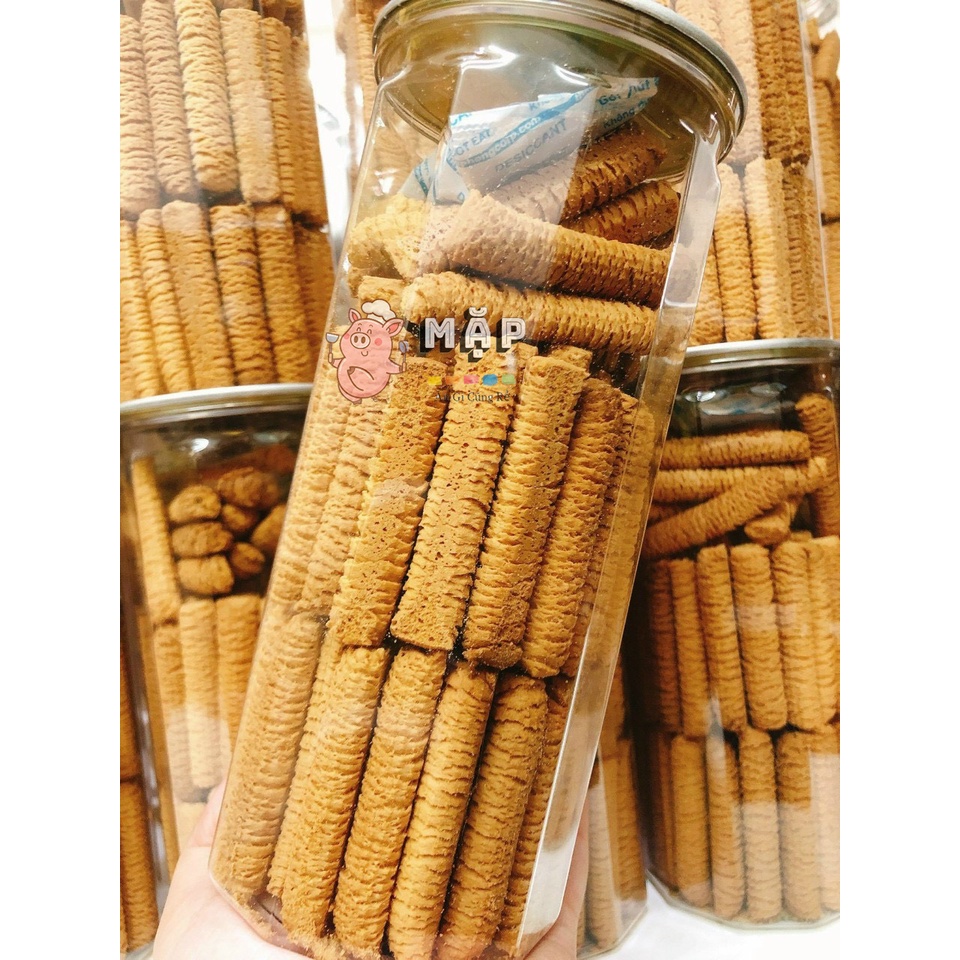 Bánh Gai Bơ Sữa Thơm Ngon Hủ 300g - Ăn Vặt Tuổi Thơ