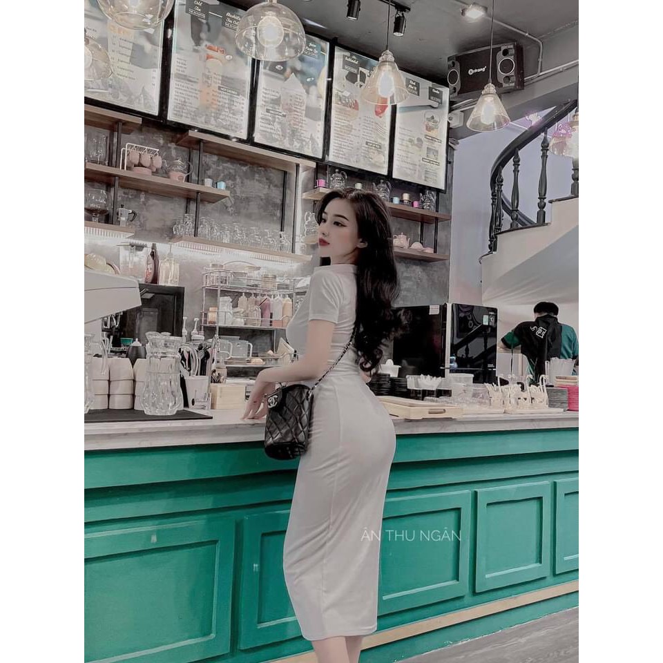 [MẪU MỚI] Set Chân Váy Bút Chì Kèm Áo Croptop Tay Ngắn Cổ Sơ Mi Thun Borip Thích Hợp Mặc Đi Tiệc Đi Làm Đi Chơi | BigBuy360 - bigbuy360.vn