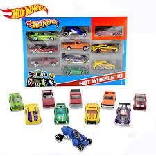 Đồ Chơi Bộ 10 siêu xe Hot Wheels 54886