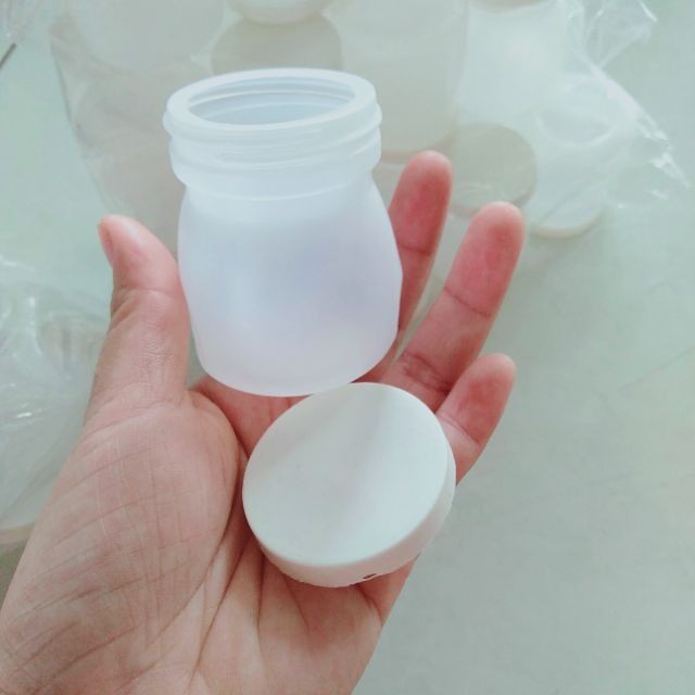 Hũ Sữa Chua Nhựa Dày 60ml - 100ml - 120ml 160ml