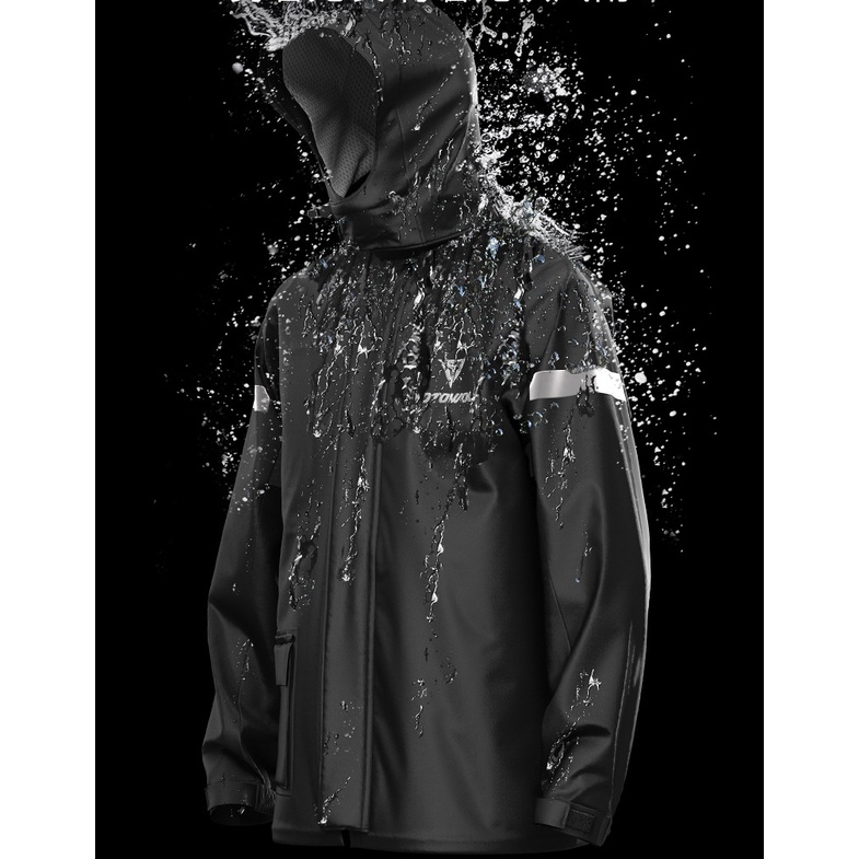 Áo mưa bộ Motowolf MDL0401 - Bộ áo mưa cao cấp Motowolf