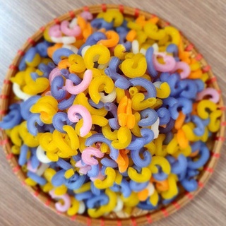 Nui gạo ngũ sắc/rau củ đa dạng hình eatclean/healthy cẩm/ngô/đậu biếc/củ dền (500g)