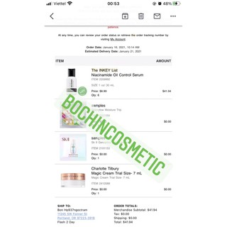 Kem dưỡng Charlotte’s Magic Cream ( gift sephora)