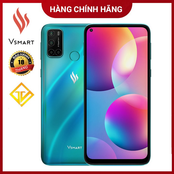 Điện thoại Smartphone Vsmart Joy 4 Ram 3GB Rom 64GB, Chip Snapdragon 665 , Pin 5000 mah -  Bảo hành 18 tháng | BigBuy360 - bigbuy360.vn