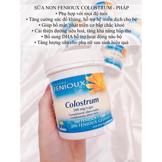 Sữa Non Pháp Fenioux Colostrum