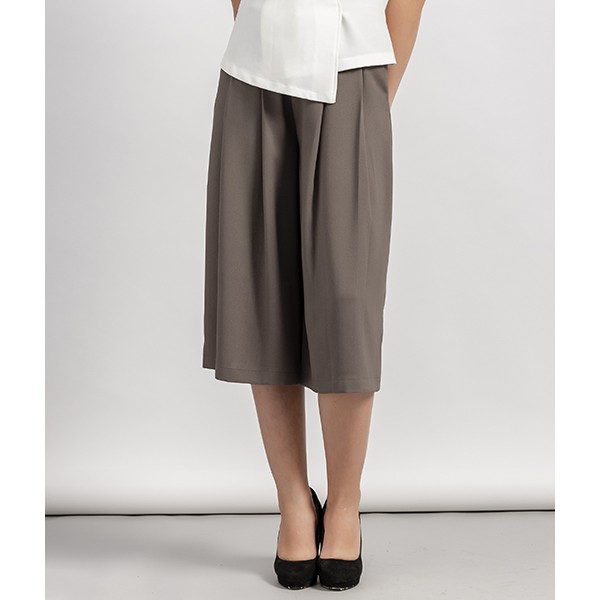 [Mã FAMALLT5 giảm 15% đơn 150k] Quần ống rộng cullotes nữ Callia Tutu xếp li (Xanh Rêu) | BigBuy360 - bigbuy360.vn