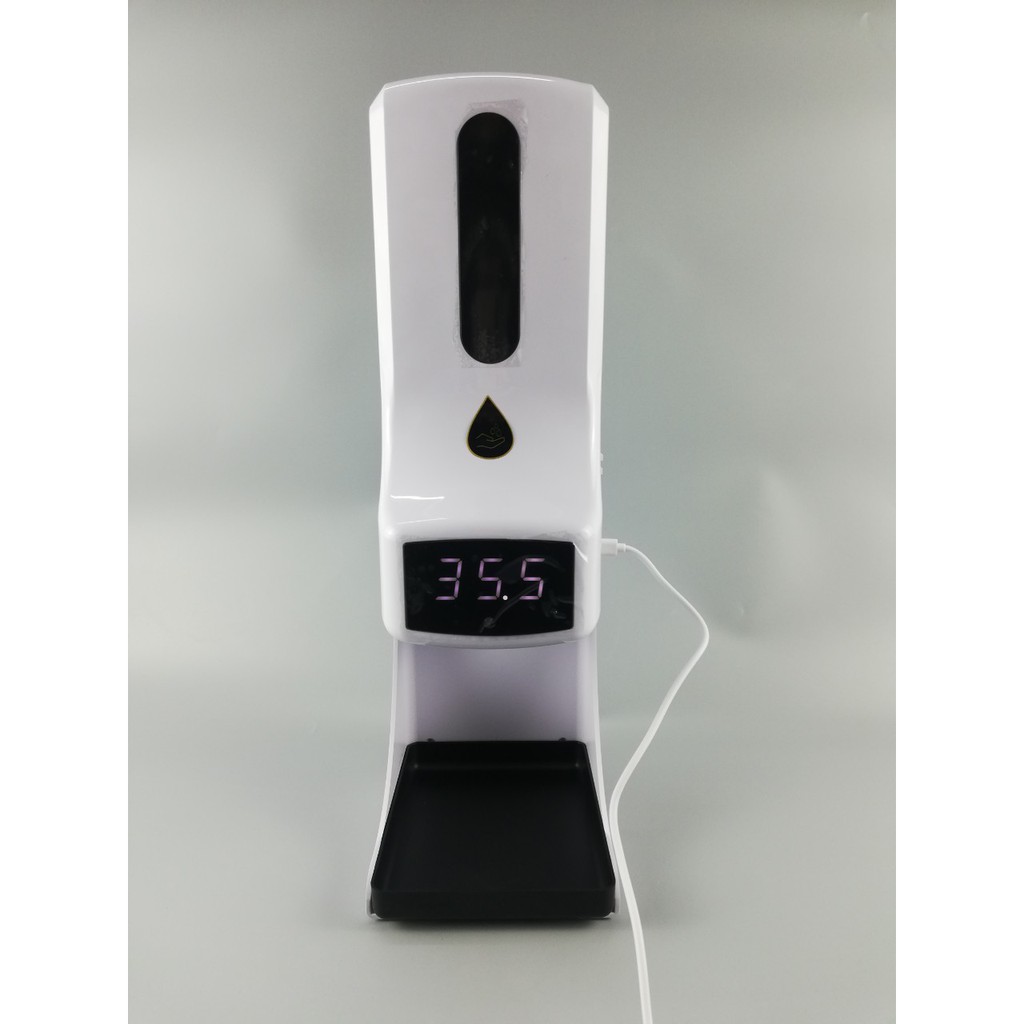 Máy Đo Thân Nhiệt Cảm Ứng Và Phun Sát Khuẩn Tay Cảm Ứng Không Cần Chạm K9 PRO Chính Hãng-Giảm 99% Tiếp Xúc