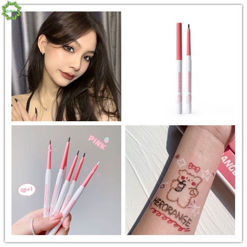 [Hàng mới về] Bút kẻ mắt HERORANGE đầu cọ mảnh 1mm chống thấm nước lâu trôi