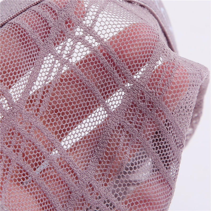Quần lót FINETOO dành cho nữ vải lưới lưng thấp in họa tiết chữ cái phong cách quyến rũ | BigBuy360 - bigbuy360.vn