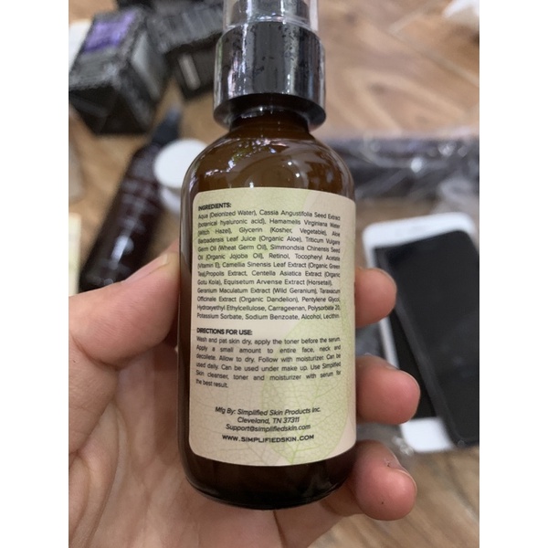 Serum retinol Simplified skin