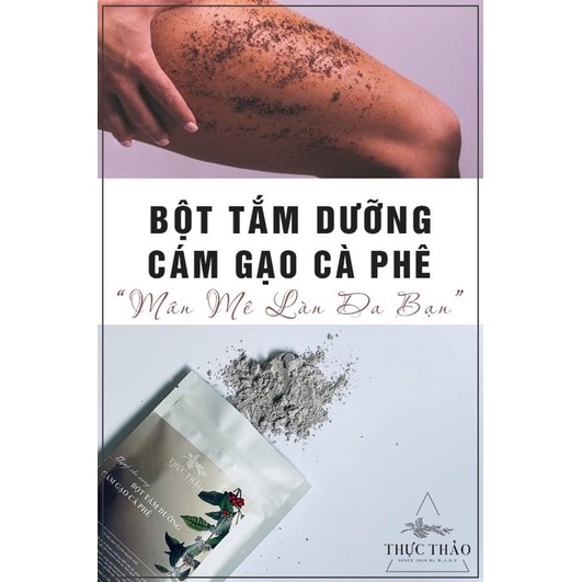 Bột tẩy da chết body Cám Gạo Cà Phê (150g)