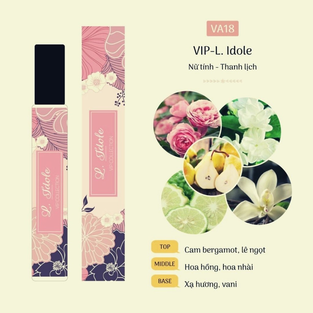 Tinh dầu nước hoa cao cấp - L. Idole