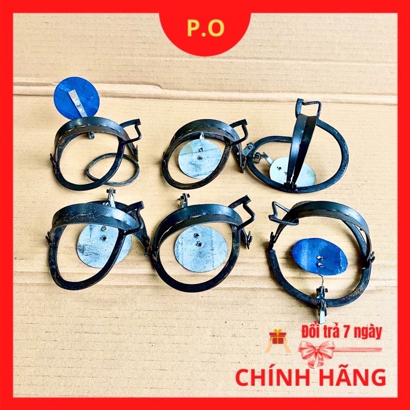 Bẫy Chuột Thông Minh hiệu quả bằng sắt Bán Nguyệt Dính Chuột tự động 100% Hàm Rộng 9cm BO001
