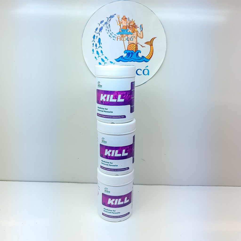 Aqua - Kill CZ11 - Th'uốc kh'áng sinh t'rị bệnh và làm sạch thức ăn tươi sống cho cá cảnh