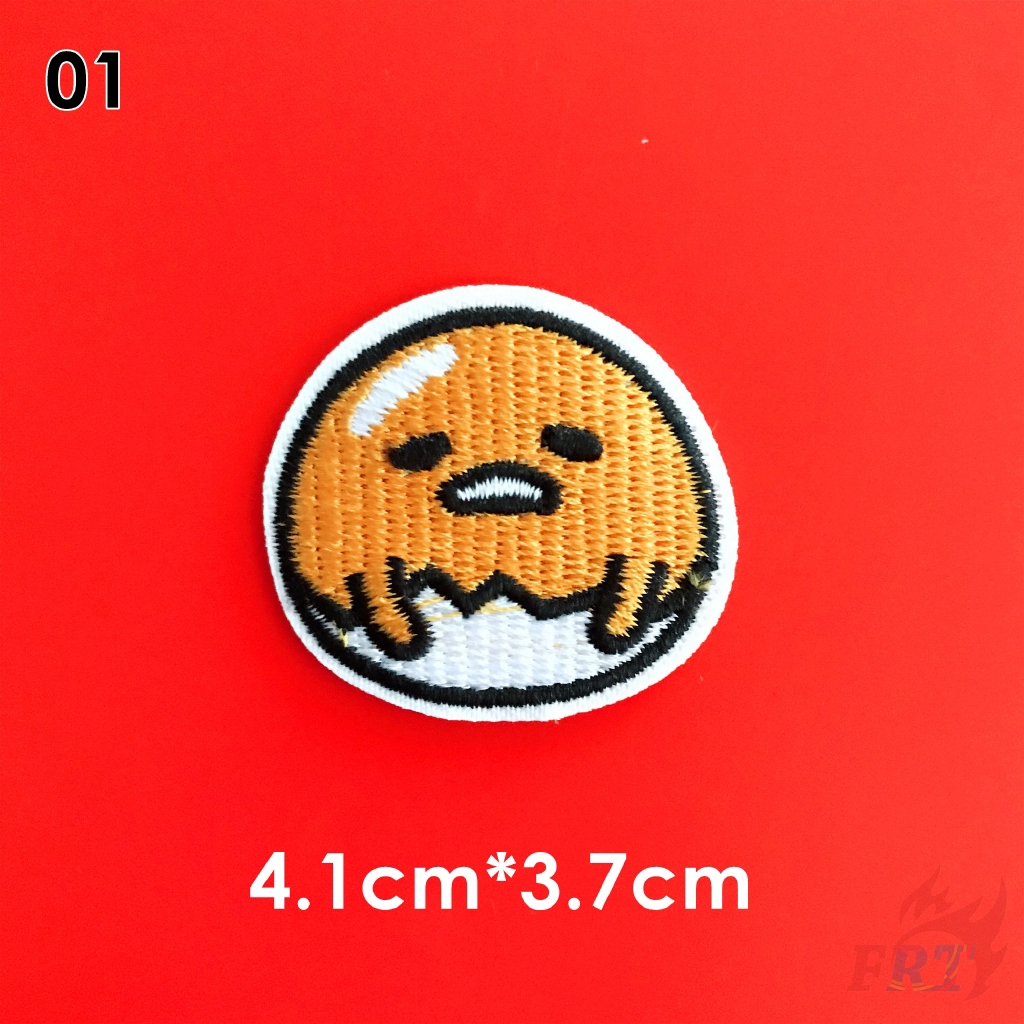 1 Miếng Dán Ủi Thêu Hoạt Hình Gudetama - Series 02