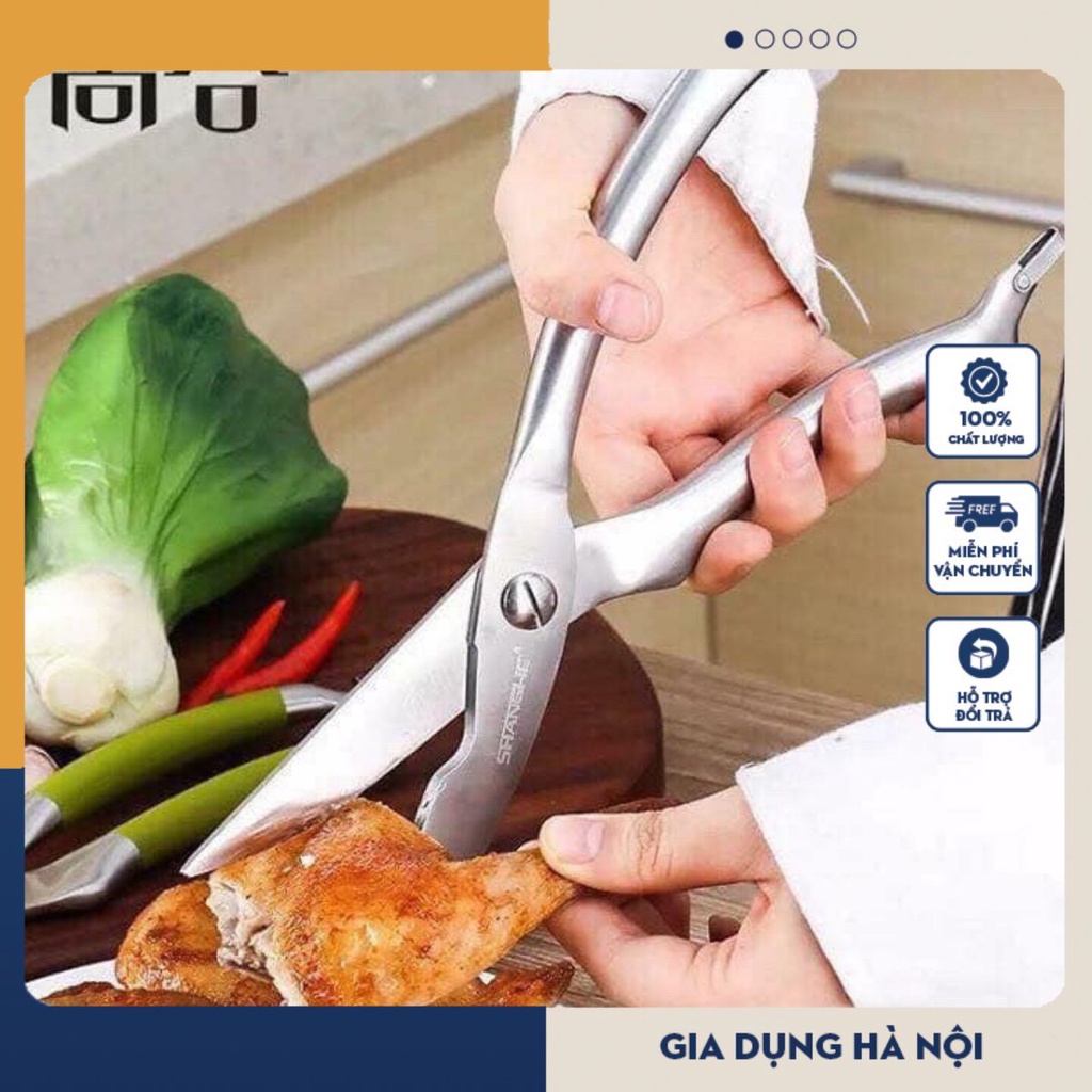 KÉO CẮT GÀ INOX - THƯƠNG HIỆU STAINLESS STEEL