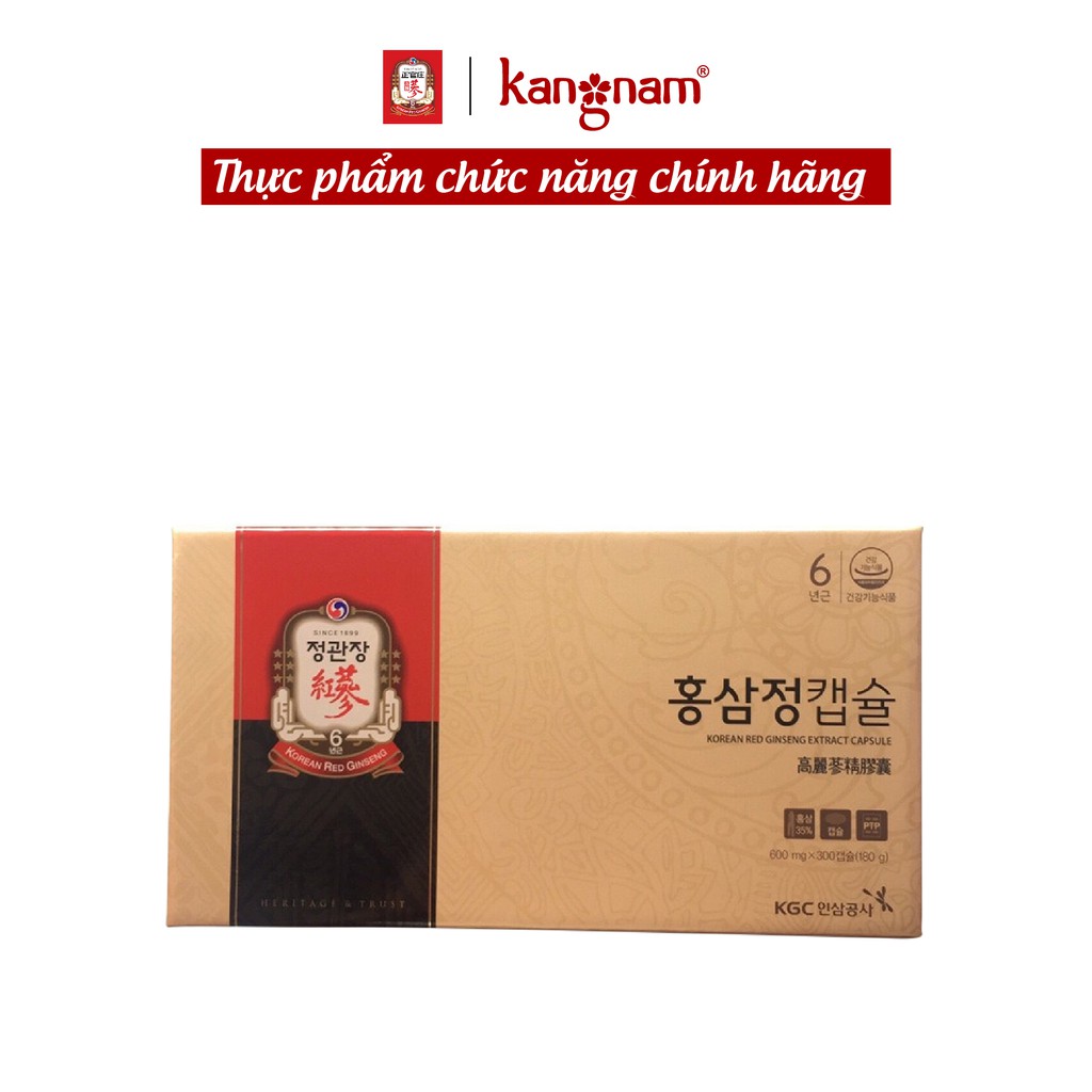 Viên hồng sâm KGC Cheong Kwan Jang KRG Extract Capsule 300 viên
