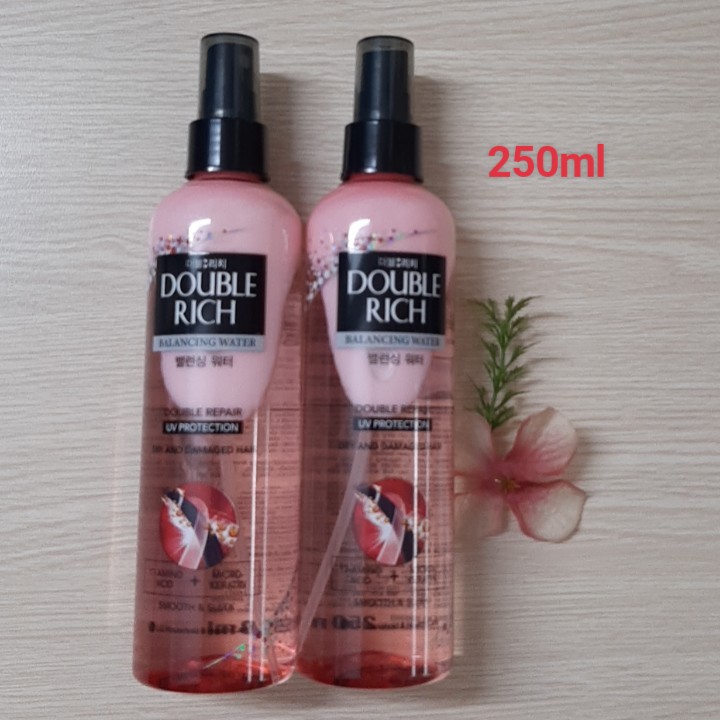 Nước Xịt Dưỡng Và Chăm Sóc Tóc Double Rich 120ml - 250ml