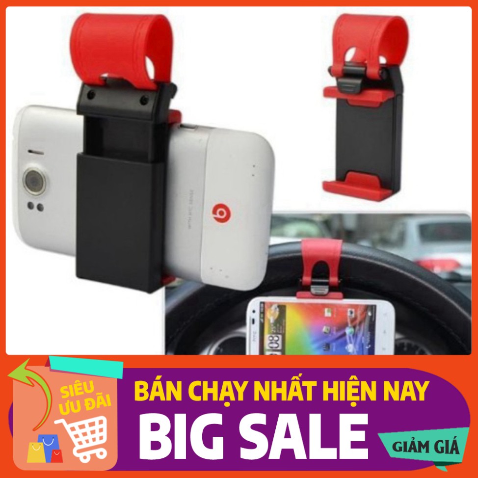 [FREE SHIP] 💥[GIÁ SIÊU RẺ]💥Giá Kẹp Điện Thoại Trên Vô Lăng Ô Tô Nhỏ Gọn Tiện Lợi💥SIÊU HOT💥