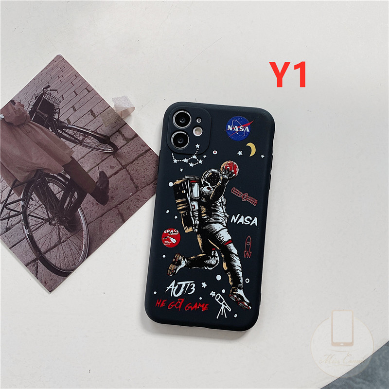 Ốp Lưng Silicone In Chữ Nasa Cá Tính Cho Xiaomi POCO X3 NFC Poco M3 Redmi 9T Redmi 9 8 8apro 8a Dual 9c 9c Nfc Redmi Note9 Note9S Note9Pro Note8 Xiaomi POCO X3 POCO X3 NFC