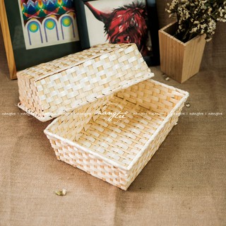 Khay quà tết - Khay tre gói quà