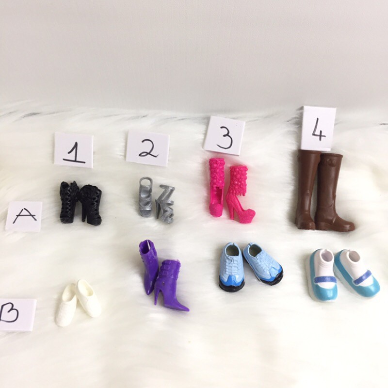 Pk A- giày dành cho búp bê barbie , my scene