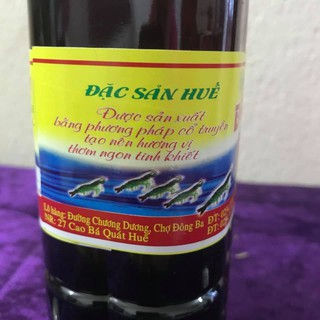 Nước mắm Ruốc Bà Duệ 330ml - Đặc sản Huế