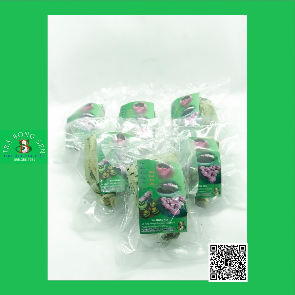 Trà ướp Bông sen Hồ Tây- Sấy thăng hoa hỗ trợ vận chuyển toàn quốc