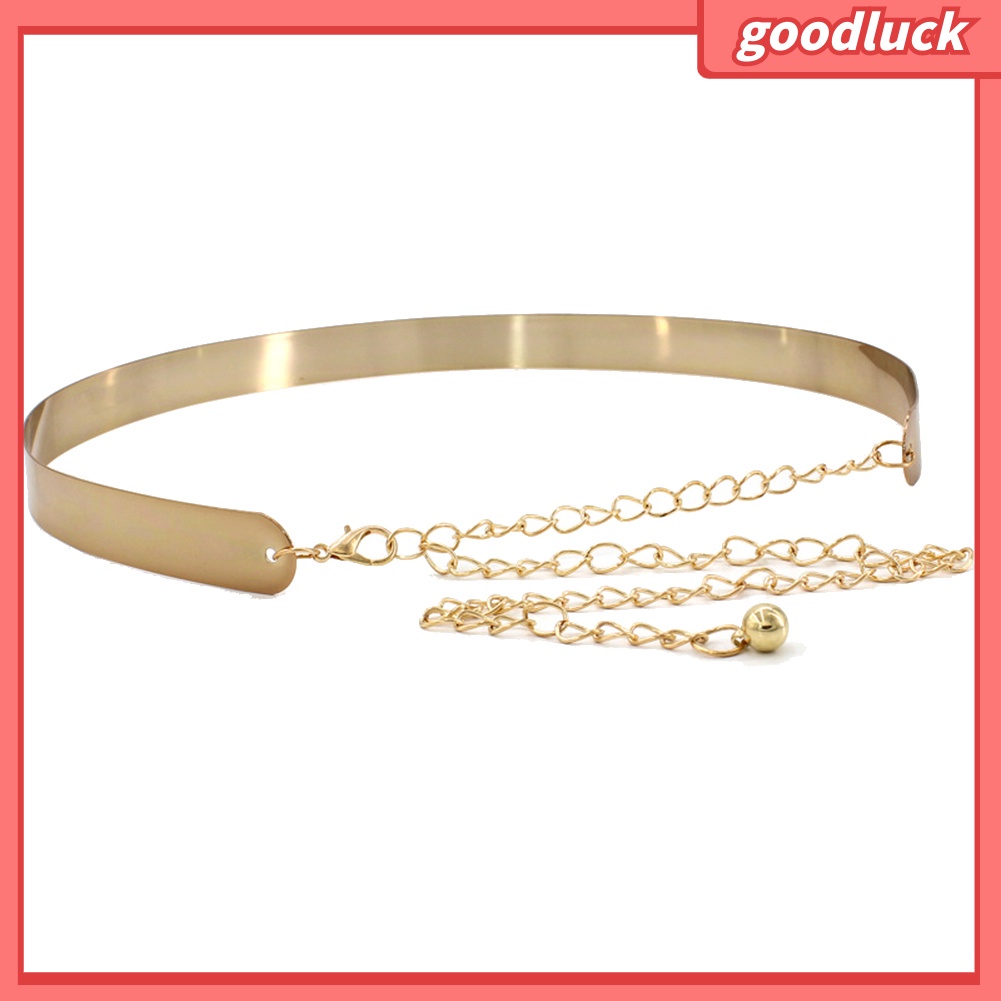 Thắt Lưng Kim Loại Thời Trang Cho Nữ