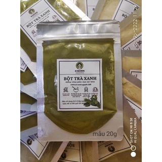 Bột trà xanh đắp mặt nạ 20g