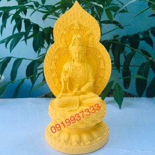 Tượng phật bà quan âm cao 18 cm