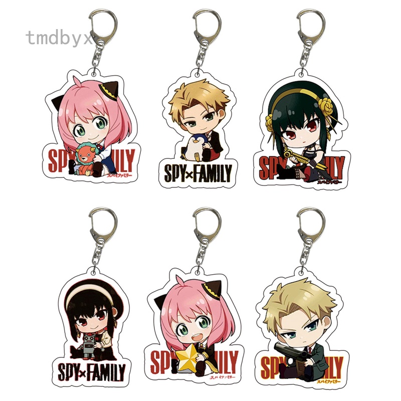 Tmdbyx Móc Khóa Anime SPY X FAMILY House Wine Play