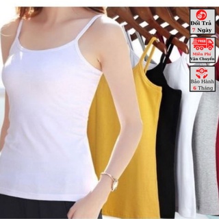 ⚡BIG SIZE⚡ Áo Thun Hai Dây Nữ KHÔNG MÚT,💥CÓ SIZE ĐẠI💥Áo Thun Cotton 2 Dây Nữ BODY, Mềm Mại Thỏa Mái Chely_fashion